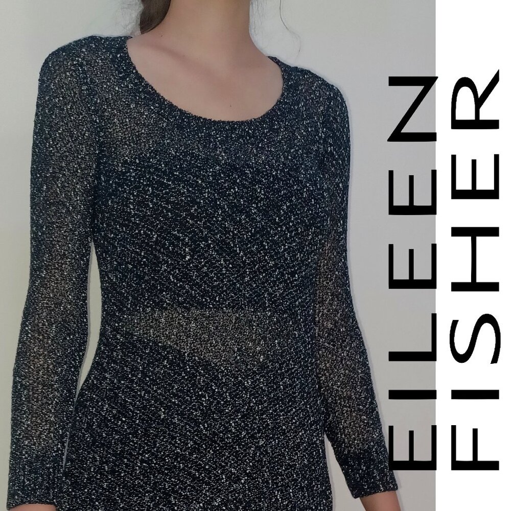 Eileen Fisher Cotton Linen blend Sweater